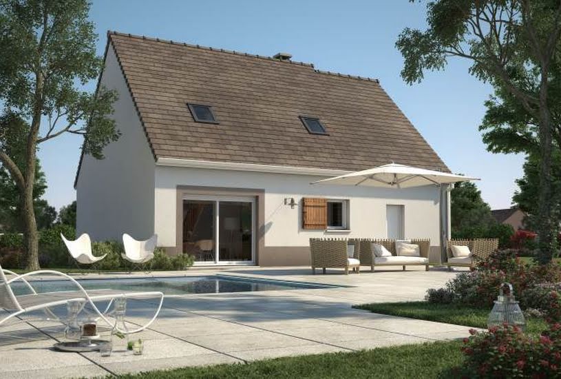  Vente Terrain + Maison - Terrain : 638m² - Maison : 89m² à Amfreville-sur-Iton (27400) 