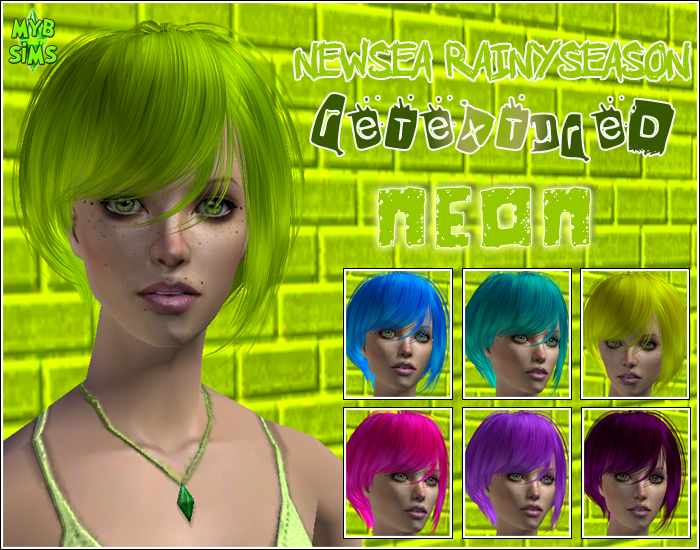 Newsea RainySeason ~ Naturals & Neons ~ NewseaRainySeasonNeones