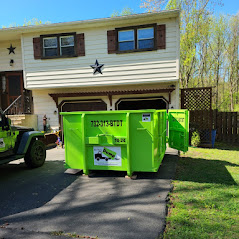 All of our dumpsters have double, rear-entry doors for easy loading