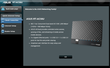 ASUS RT-AC56U, inalámbrico, ac1200, enrutador, 2,4 GHz, revisión, rendimiento, puntos de referencia