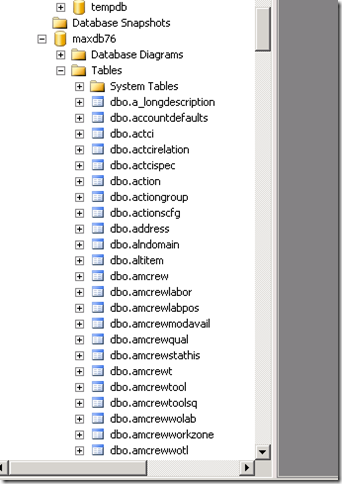 maximo export sucess aws via azure tool