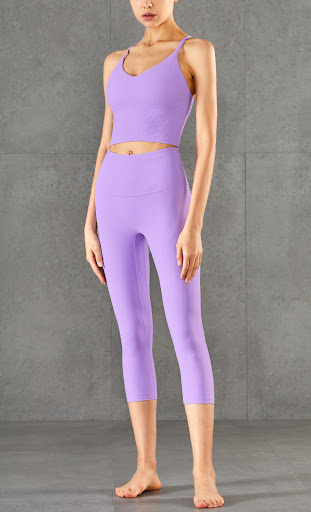 Title 7, High-waisted panelled chunky striped knitted hi...