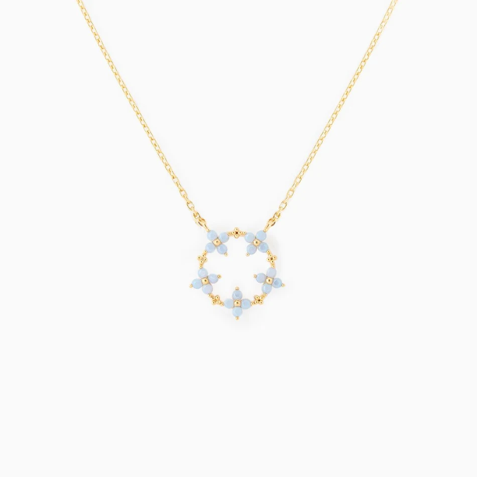 Collana da donna con pendente a fiore semplice Elegante accessorio floreale, perfetto per l'uso quotidiano, dona un tocco di femminilità con stile.