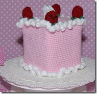 Crochet cake 01