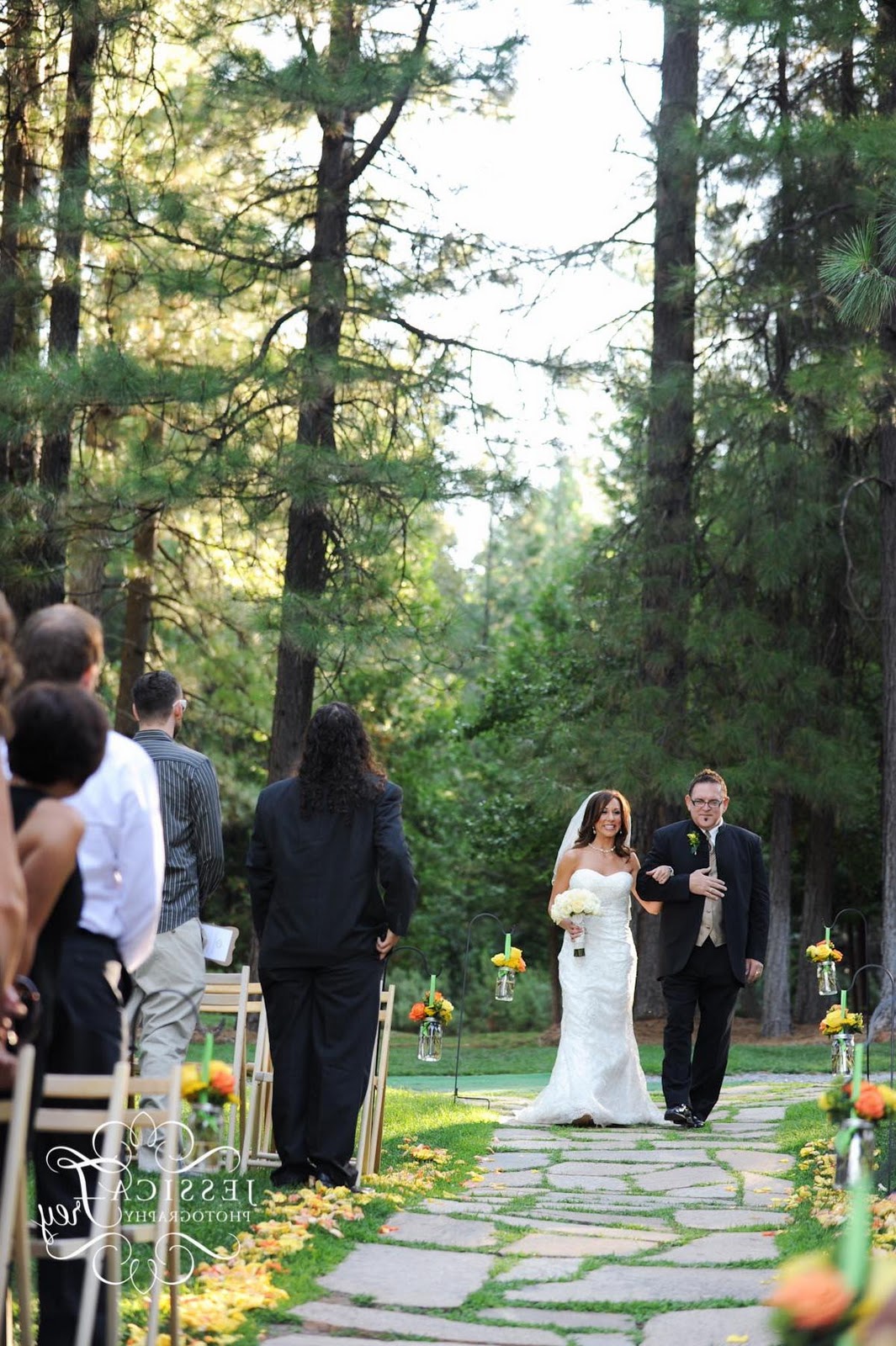 Grey And Yellow Wedding