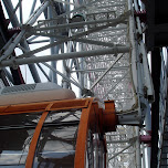 giant ferris wheel in Yokohama, Japan 