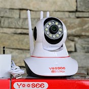 Camera Wifi Yoosee 3 Râu 5.0Mpx Xoay 360 Độ, Hỗ Trợ Xem Đêm Có Màu, Đàm Thoại 2 Chiều, Bảo Hành Trong Vòng 12 Tháng