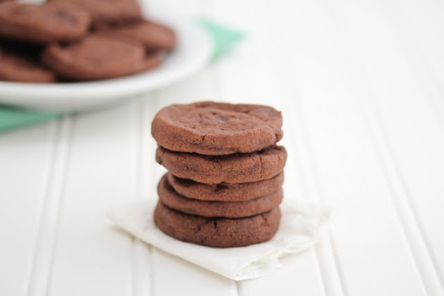 photo of a stack of cookies