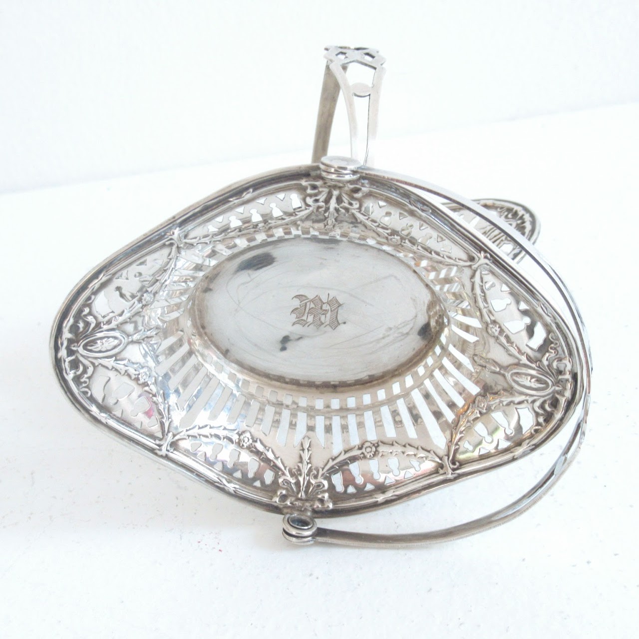 Sterling Silver Miniature Basket Set