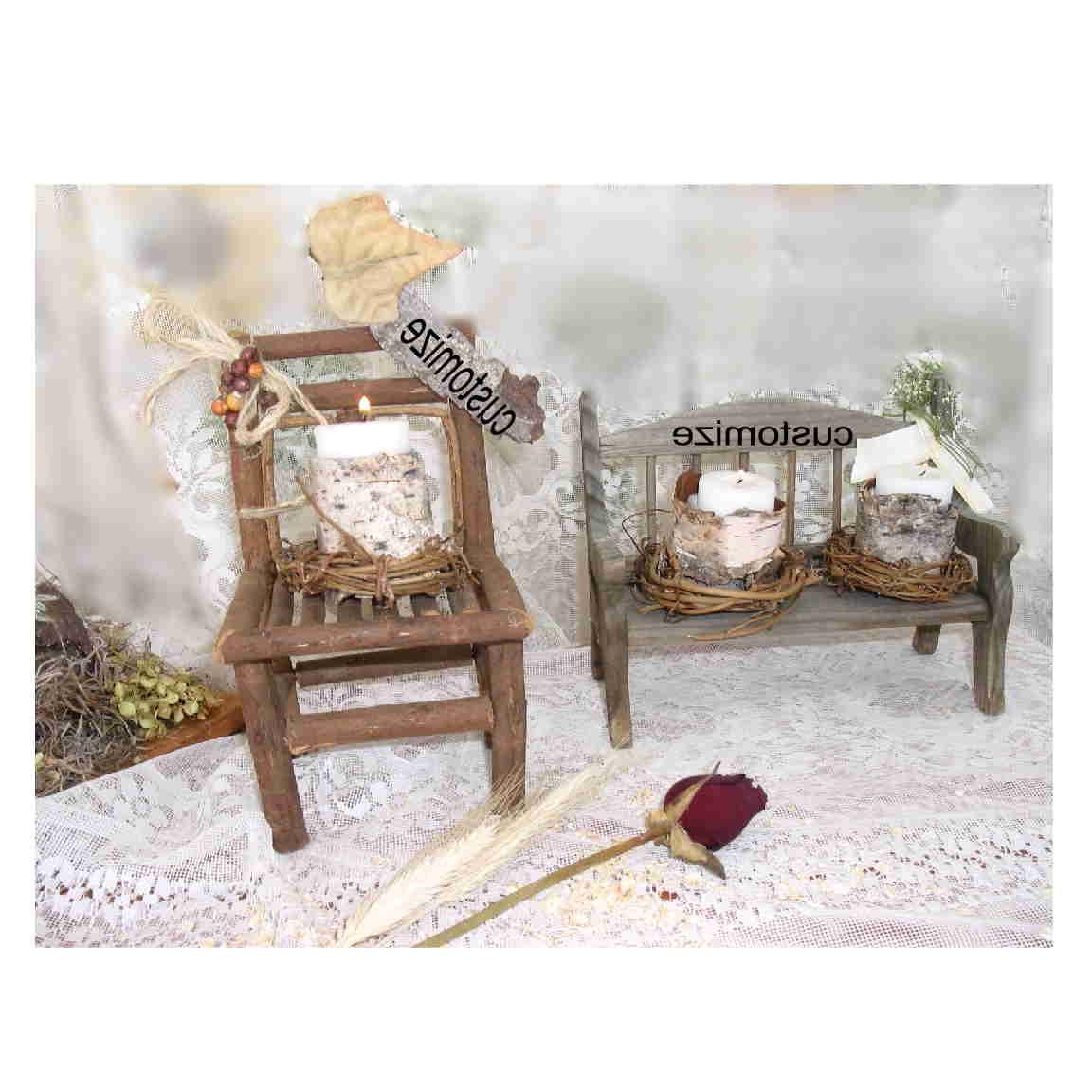 Custom Order Wedding or Special Event mini-chairs for Table Numbers,