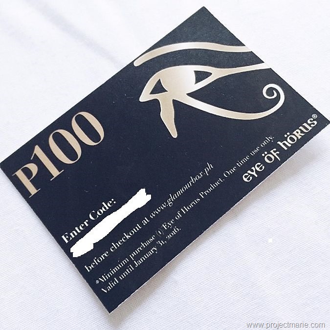 Eye Of Horus Voucher