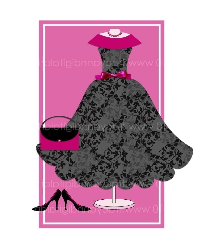 Clip Art Little Black dress