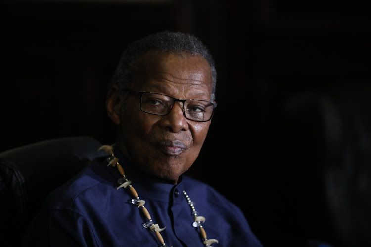 IFP president emiratus Mangosuthu Buthelezi.