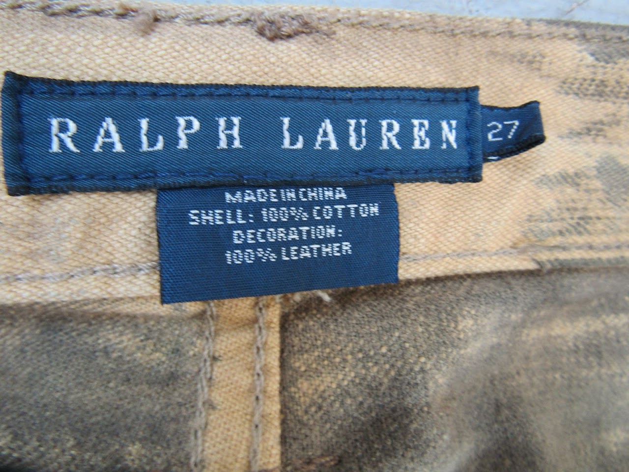 Ralph Lauren Riding Jeans