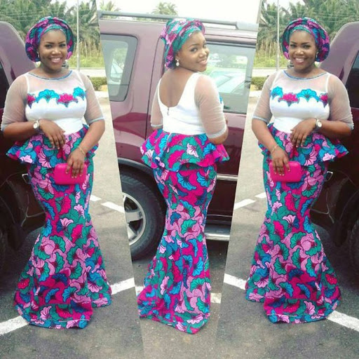 ankara styles for chubby ladies