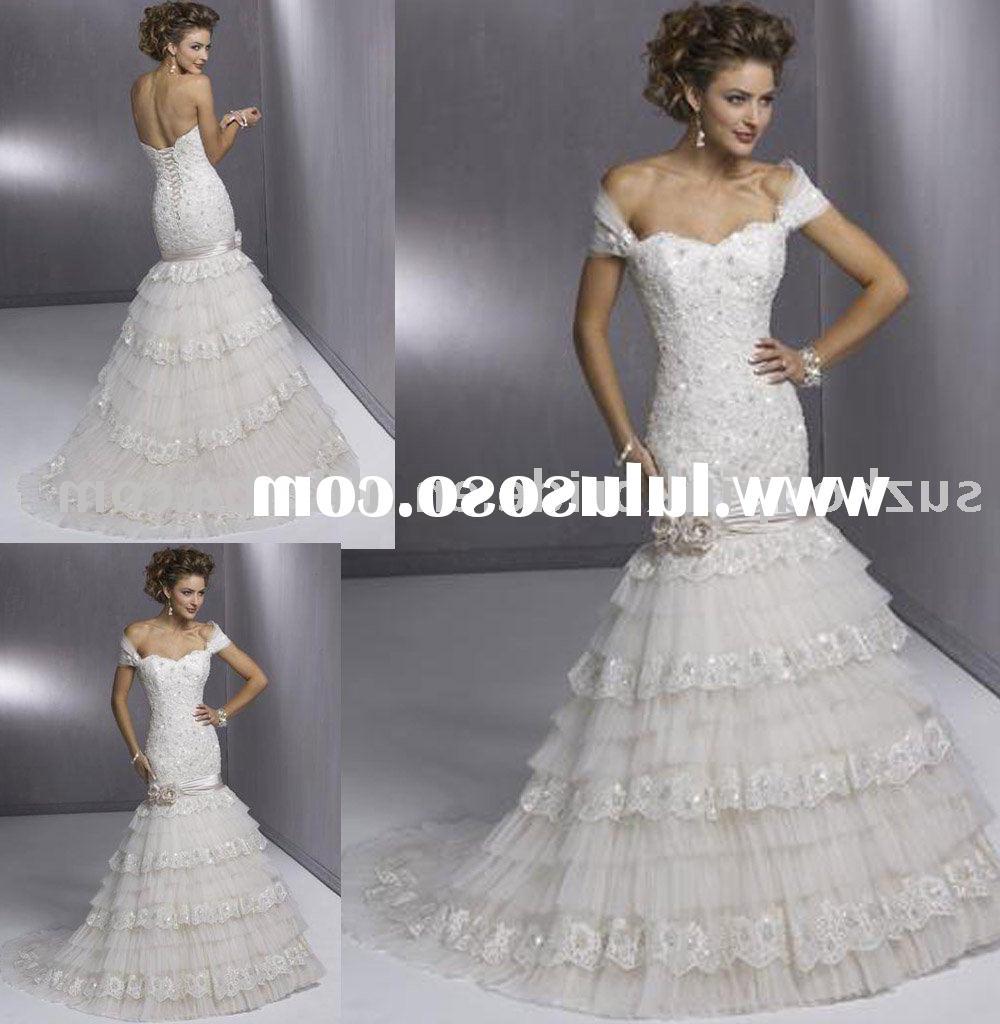 Top -design wedding dress