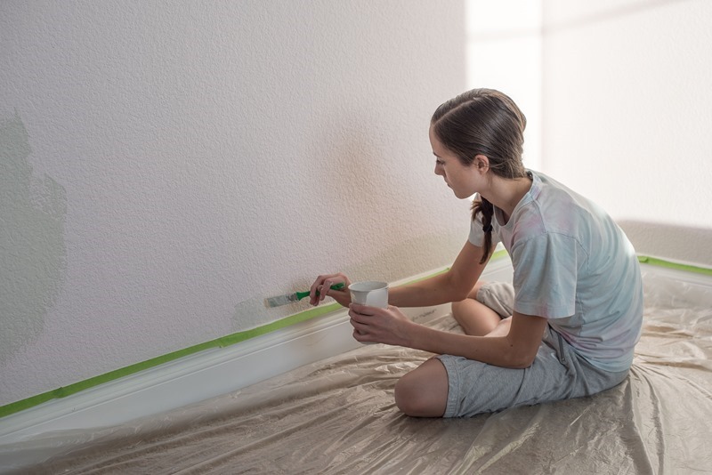 Painting the Girls Room-4