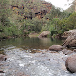 Where Jack Evans track crosses Erskine Creek (150267)