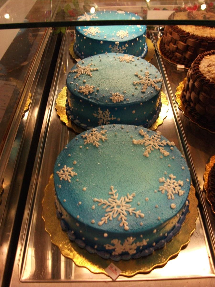 Snowflake Cake by  Nimhel on