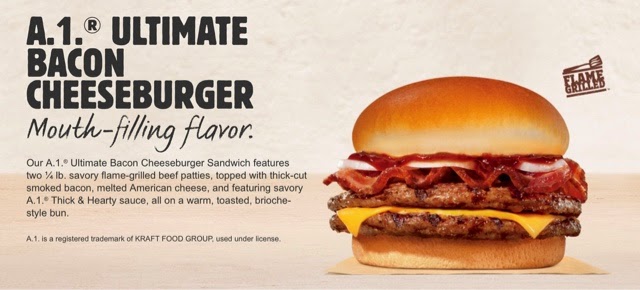 Burger King A1 Ultimate Bacon Cheeseburger - Price & Review - USA