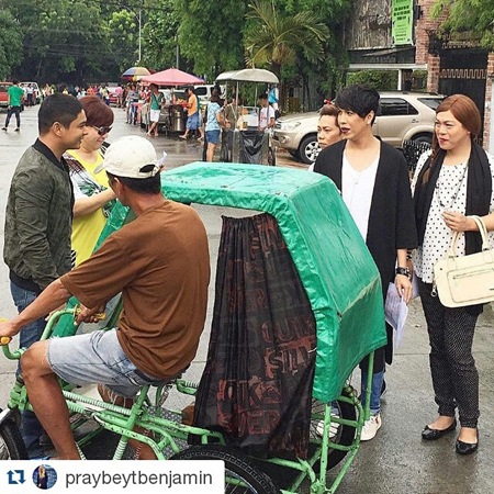 Coco Martin and Vice Ganda with director Wenn V. Deramas