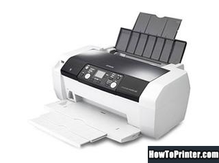 Reset Epson ME-20 printer with Resetter program