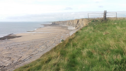 20170824 161040 Traeth Mawr beach from Nash Point cliffs