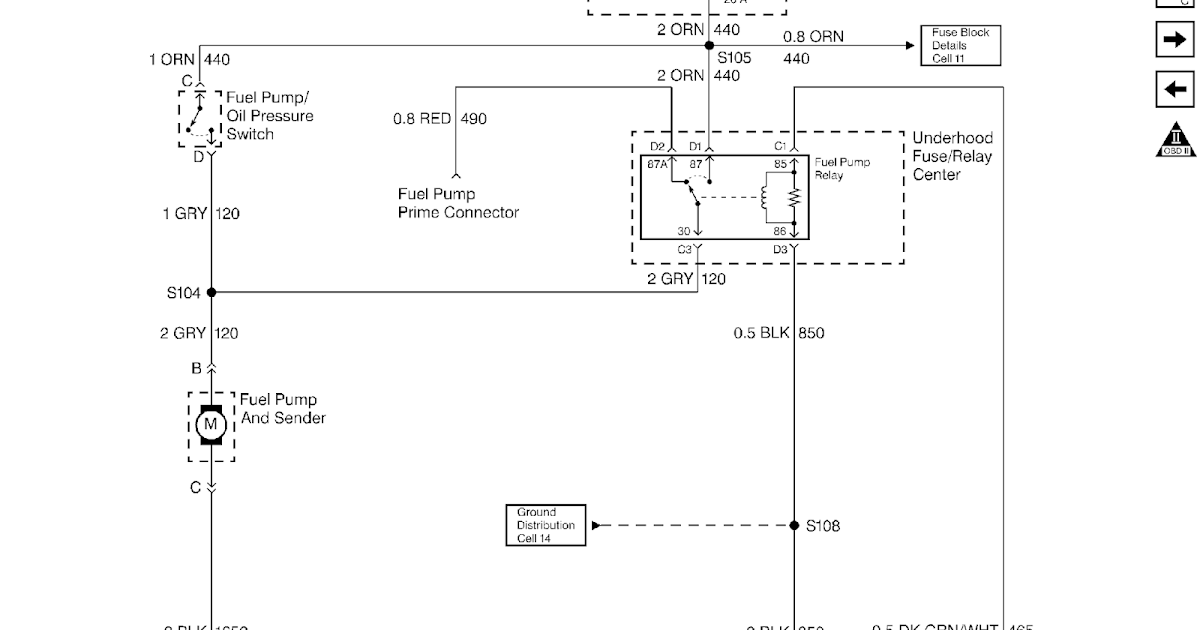 Wiring Diagram PDF: 2003 Astro Van Fuel Pump Wiring Diagram