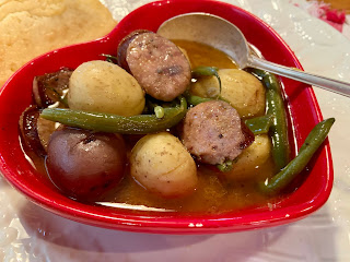 Sausage Green Beans and Pototoes in the Instant Pot