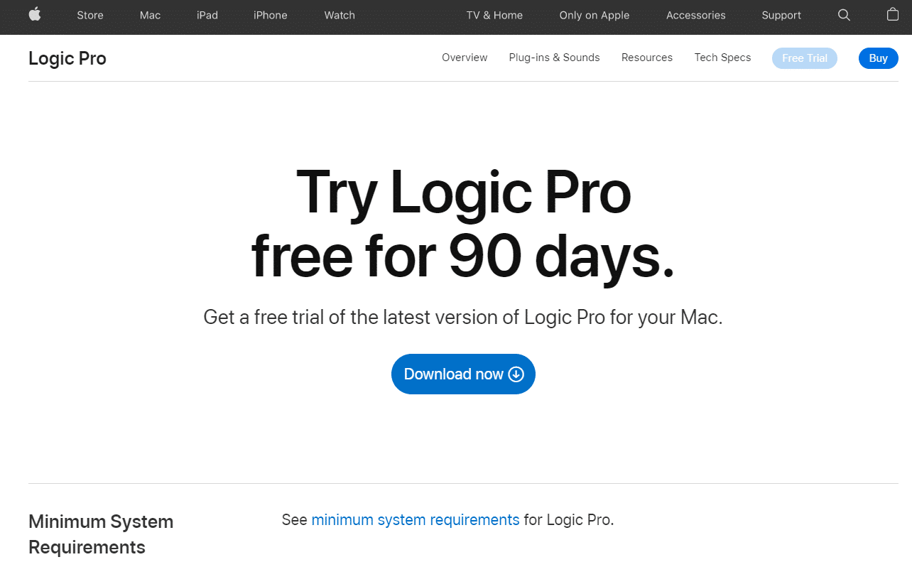 Apple Logic Pro.  Los 36 mejores programas de creación de ritmos para PC