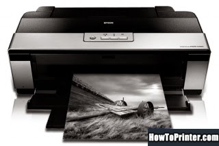 Reset Epson R2880 printer with Resetter program