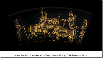 Achilles Shield. By Kathleen Vail. © Kathleen Vail, All Rights Reserved. https://theshieldofachilles.net