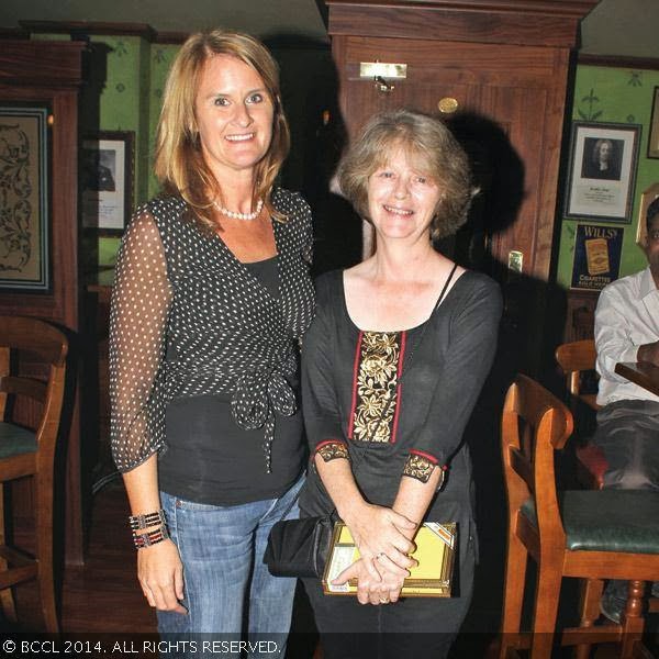 Aine and Martina attend the launch party of new club, Moon & Sixpense, held at Hotel Hablis in Guindy.
