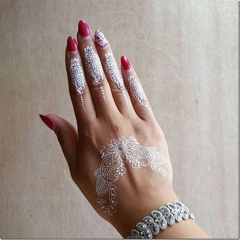 Simple henna art