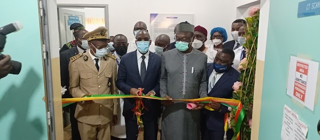 Bamenda: Health Minister Inaugurates CT Scan Machine, talks population to embrace peace