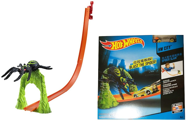 Đường đua Hot Wheels BCT35 Thử thách nhện khổng lồ