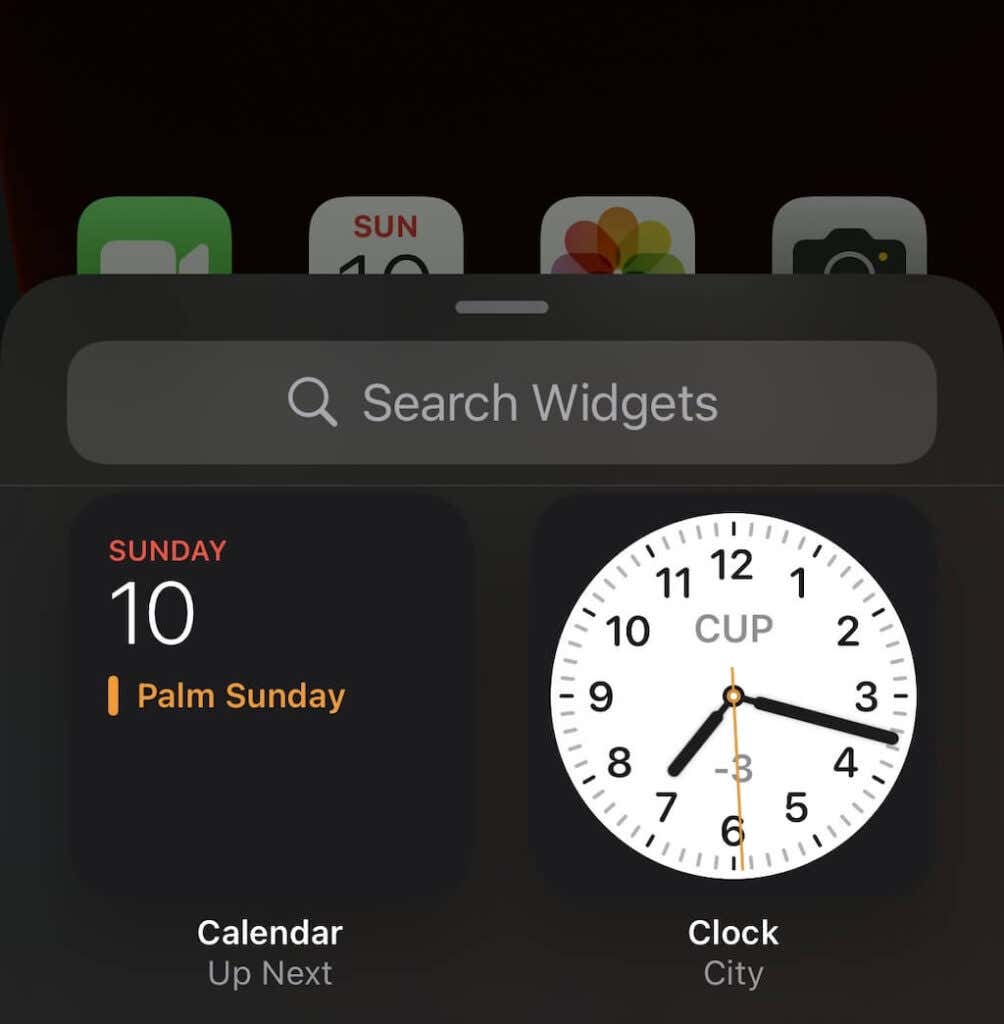 Daftar widget
