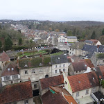 La Ferté-Milon : vue aérienne