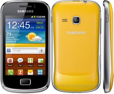 Samsung GALAXY mini 2 (GT-S6500)  Spesifikasi & Harga