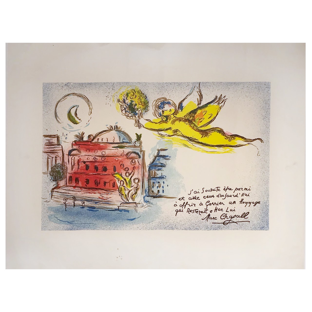 Marc Chagall Lithograph