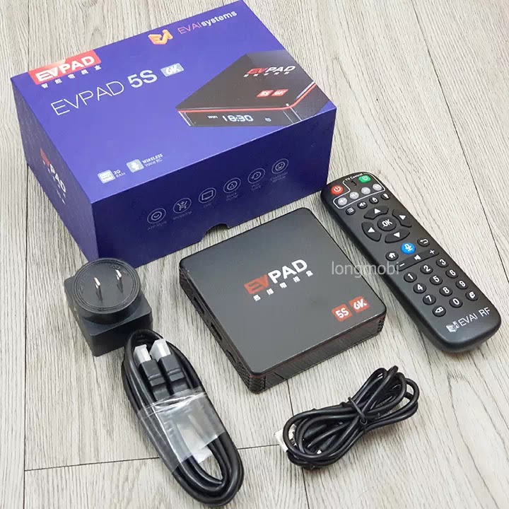 evpad 5s tv box golbal iptv