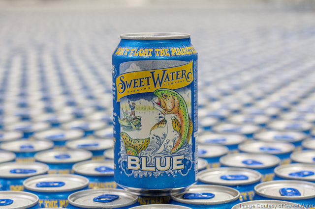 SweetWater Blue Now Available In Cans