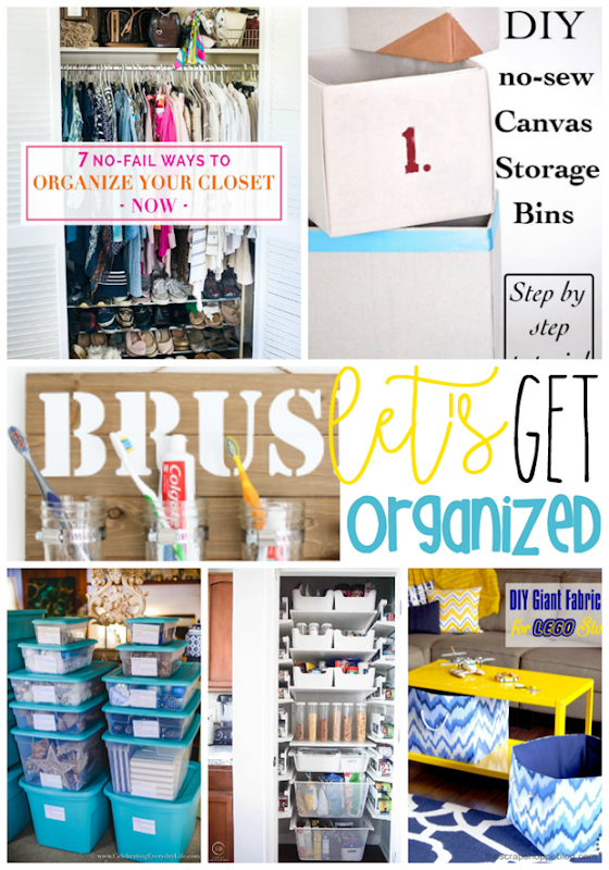Let's Get Organized! #organization #organize