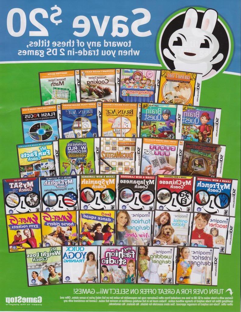 Trade 2 wii games with tiv of