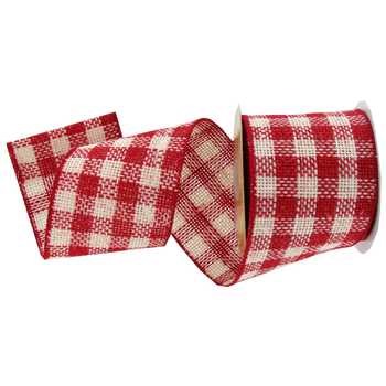 plaid ribbon