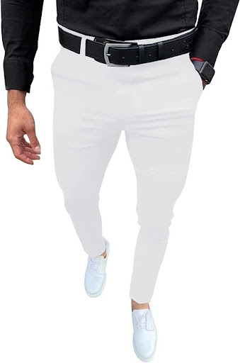 Title 10, Four Seasons Textured Button Casual Ankle Bande...