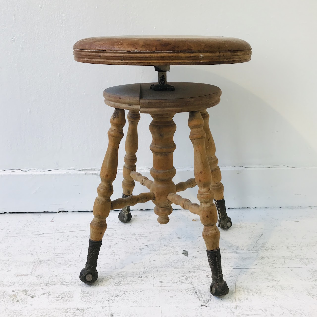 Charles Parker Co. Piano Stool