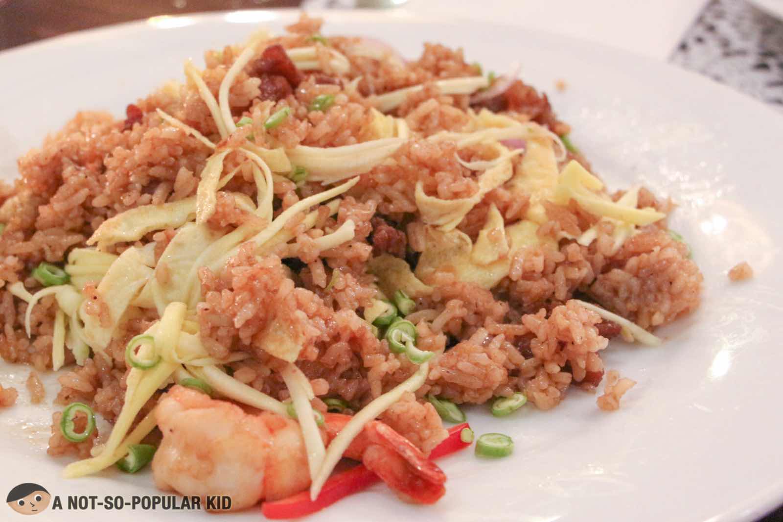 Thai Bagoong Fried Rice of Azuthai Fine Dining