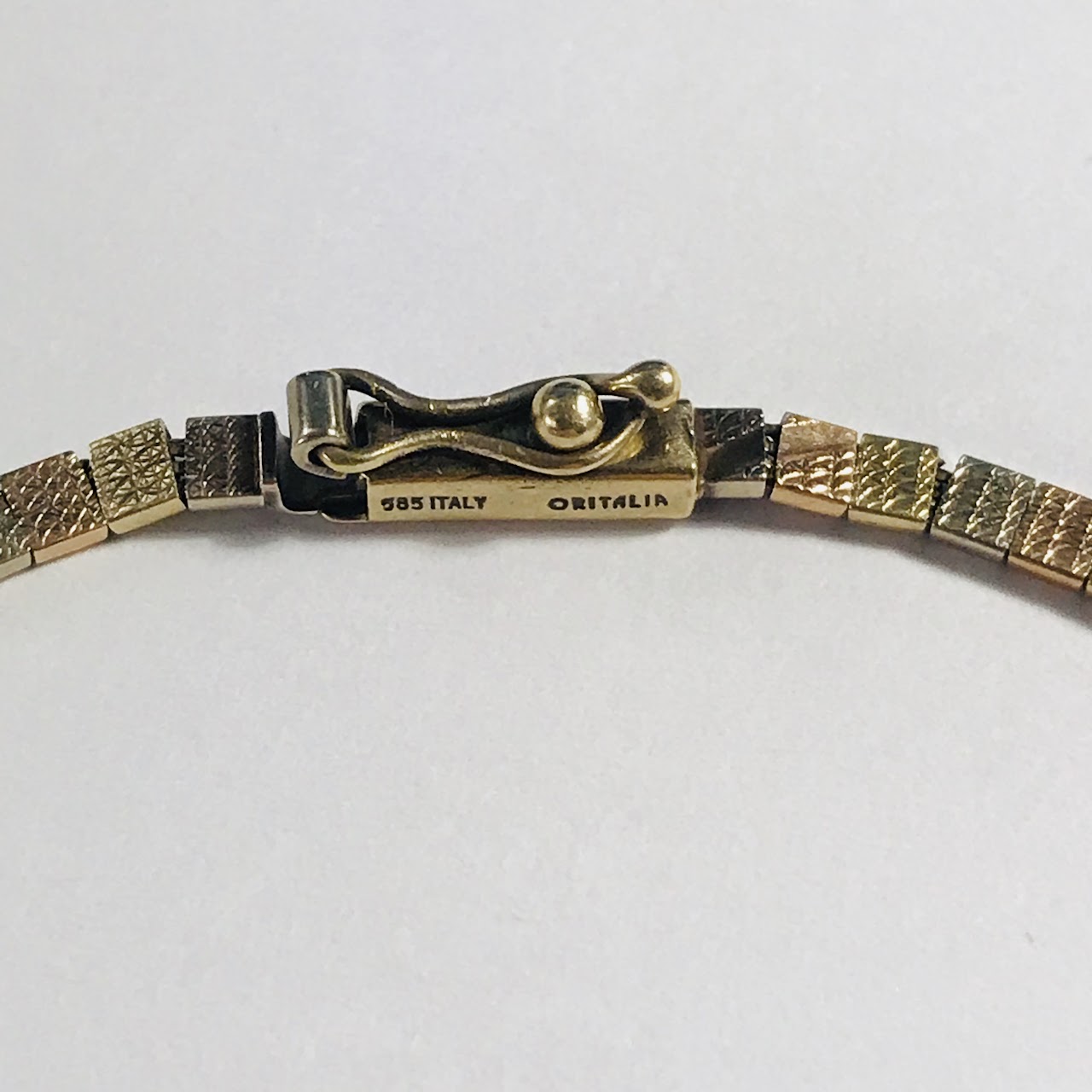 14K Tri-Color Gold Bracelet