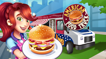American Burger Truck: Cooking Screenshot